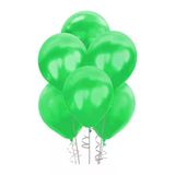 Balonevi Balon 12" Metalik Yeşil 12 Li Paket