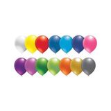 Balonevi Karışık Renkli Metalik Balon 12 Inch 15'li - 15 Adet - Çok Renkli