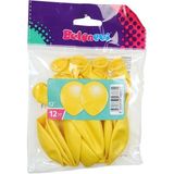 Balonevi Metalik Sarı Balon 12 Inç 12LI - Yubi Oyuncak