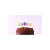 Baloniva BALON ŞEKİLLİ PASTEL MUM 5'Lİ