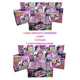 BalonKasaba K-Pop I love Manifest Blackpink Army - 1 Adet Mini Kutu (2 Kart 1 Adet Sticker 1 Adet Çanta Süsü)
