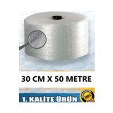 Balonlu Ambalaj Naylonu Pat Pat Havalı Naylon Balonlu Naylon 30 Cm X 50 Metre Pıt pıt Patpat