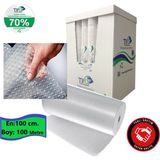 Balonlu Naylon 100cm X 100Mt (En: 100 cm, Boy: 100mt.) Üç Katlı Eşya Koruma Ambalajı, Pat Pat