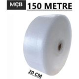 Balonlu Naylon 150 Metre x 20 cm Ambalaj Taşınma Naylonu 35 gr Patpat Pıtpıt - HBCV00007XSTRT
