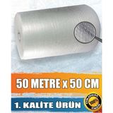 Balonlu Naylon 50 Cm X 50 Metre Ambalaj Taşınma Naylonu Patpat Pıtpıt
