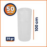 Balonlu Naylon Patpat Şeffaf 35 gr 100 cm x 50 M - 1 Adet