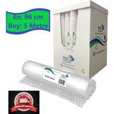 Balonlu Naylon Sargı 96cm Genişlikte 5 Metre Uzunlukta Havalı Eşya Koruma Ambalaj Pat Pat - 0