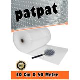 Balonlu Poşet Patpat 30cm X 50metre Havalı Naylon Pat Pat Ambalaj Pat Pat - 30cm X 50metre
