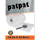 Balonlu Poşet Patpat 50cm X 50metre Havalı Naylon Pat Pat Ambalaj Pat Pat - 50cm X 50metre