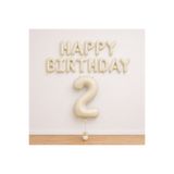 Balonsan Happy Bırthday Krem Balon Seti -2-