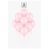 Balonsan Pembe Makaron Balon 10 Adet