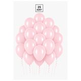 Balonsan Pembe Makaron Balon 25 Adet
