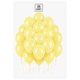 Balonsan Sarı Makaron Balon 25 Adet