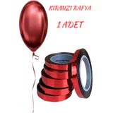 baloss fer Kırmızı Rafya İp 25 Metre Hediye Paketleme Çiçek Süsleme Dekorasyon Rafyası