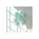 baloss fer Makaron Yeşil Balon Seti 10’lu Mat Pastel Dayanıklı Şık Parti Doğum Günü Dekorasyon