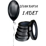 baloss fer Siyah Rafya İp 25 Metre Hediye Paketleme Çiçek Süsleme Dekorasyon Rafyası