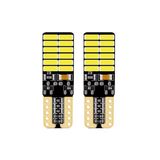 Balp 2 Adet Buz Mavi Renk T10 Dipsiz LED Ampul 24 Ledli Park Ampulü Gündüz Farı Yüksek Işık Güçlü
