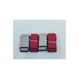 Balp 2 Adet Gri 2 Adet Bordo Valiz Kemeri 4 Cm Toplam 4 Adet