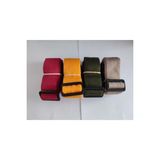 Balp Bordo, Portakal, Haki Yeşil Ve Bej Renk Valiz Kemeri 4 Cm Toplam 4 Adet