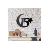 Balp Lazer Kesim Metal Tablo Ay Yıldız 15 Temmuz Tablo Dekoratif Duvar Süsü Otantik Tablo 40X47 Cm Mat Siyah 40 X 45