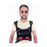 Balp Motorcu Göğüs Çantası Reflektörlü Su Geçirmez Avcı Tüm Bedenlere Uyar