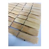 BALSA 40 Adet - Bambu Mandal, Ahşap Mandal, Tahta Mandal - Çamaşır Mandalı