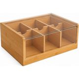 Balsa Bambu Cay Kutusu 22*22*10 - 22 x 22 cm