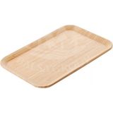 Balsa Bls BMB76 Kahverengi Dikdörtgen Bambu Servis Tepsisi 28X17X1,7 cm - Yok