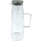 Balsa Mrk Model Metal Kapak 1500ML Borosilikat Cam Sürahi -Yağlık - 1,5 lt