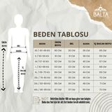 Balta Collection Kadın Siyah Kışlık Içi Polarlı Yüksek Bel Toparlayıcı Korseli Interlok Çelik Örme Tayt Iç Göstermez - XL