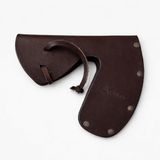 Balta Kılıfı Koruyucu Gerçek Deri – 16.5 cm’ye Kadar Uyumlu El Yapımı Balta Ağzı Koruma Kılıfı, Kamp ve Bushcraft İçin