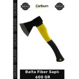 #Baltakeskin Sağlam Kamp Baltası Odun Ağaç Kesme Kesim Ayırma Dağcı Balta Fiber Saplı 600 Gr
