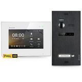 Balter Evo-Hd Görüntülü Kapı İnterkomu, Görüntülü Kapı Zili, 1 Aile Evi Zili, 7 İnç Hd Monitör, Full Hd Kamera, 2 Kablolu Veri Yolu, 175° Geniş Açılı Kameralı İnterkom, Siyah