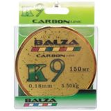 BALZA CARBON LİNE K9 MİSİNA 150 MT. 0,21MM