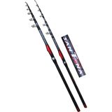 Balza Santana 420CM 100-300 Aksiyon Full Karbon Sargılı Boncuk Sörf Kamış - Çok Renkli