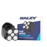 Balzy® Headhandler® 360° Döner Başlıklı Düzeltici, Su Geçirmez Ipx7, Tıraşlı Başlıklar İçin Profesyonel Kafa Tıraş Makinesi, Safeshave Teknolojisi, 5 Yüksek Performanslı Bıçak