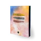 Bam Siyah Yaprak-Believe Dream Shine 14,8x21 Lastikli Defter