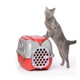 Bama Köpekler ve Kediler Için Transporter Kırmızı 52X33X34 cm