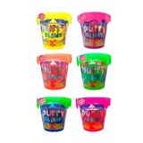 Bambamtoys Puffy Slime Yeni Trend Slime - 6 Adet Pofuduk Slime Neon Renkli 120 Gr Slaym