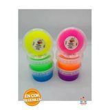 Bambapaw 1 Adet Hazır Slime Yuvarlak Kutu - Renkli Ve Eğlenceli Slime Keyfi İçin Pratik Çözüm