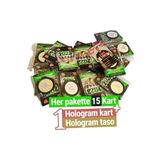 Bambapaw 15 Adet Futbolcu Kartları + 1 Adet Hologram Futbolcu Kartı + 1 Adet Hologram Taso -Futbolcu Kartları