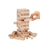 Bambapaw 54 Parça Ahşap Jenga Oyunu