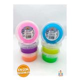 Bambapaw 5Li Simli Kutulu Hazır Slime Seti - 6 Renk 135 Gr
