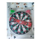 BambaPaw Büyük Boy Dart Seti - Oklu Dart Seti -dart Hedef Tahtası 6 Adet Oklu