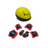 Bambapaw Çocuk Kask Dizlik Kaykay Bisiklet Scooter Paten İçin Kask Dizlik Dirseklik Ellik Koruma