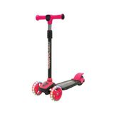 Bambapaw Cool Wheels Twist Led Işıklı 3 Tekerlekli Yükseklik Ayarlı Pembe Scooter