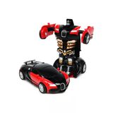 Bambapaw Kendiliğinden Robota Dönüşebülen Bugatti Araç Oyuncak Figür Transformens