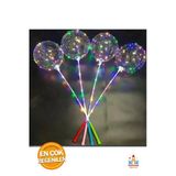 Bambapaw Led Işıklı Şeffaf Balon Seti - Işıklı Balonlar Ve Çubuklarla Partinizi Aydınlatın