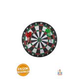 Bambapaw Orta Boy Dart Seti - 12'' Hedef Tahtası Ve 4 Oklu, Rakiplerle Mücadele İçin