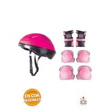Bambapaw Pembe Renk Kask Seti: Koruyucu Ekipmanlarla Spor Yaparken Güvende Kalın